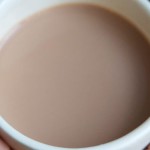 Masala Chai tea in a white cup