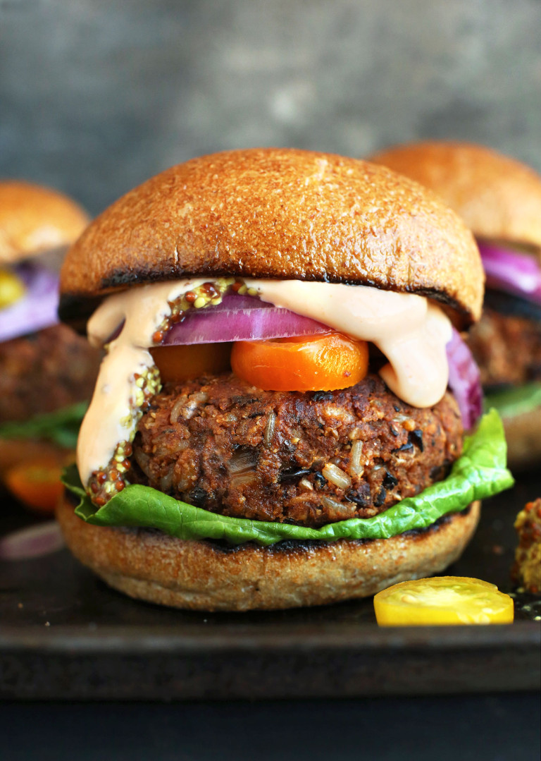 Veggie Burgers for the Grill