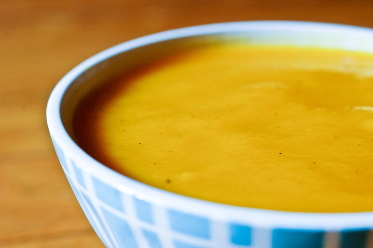Butternut Squash Soup with Vanilla Bean